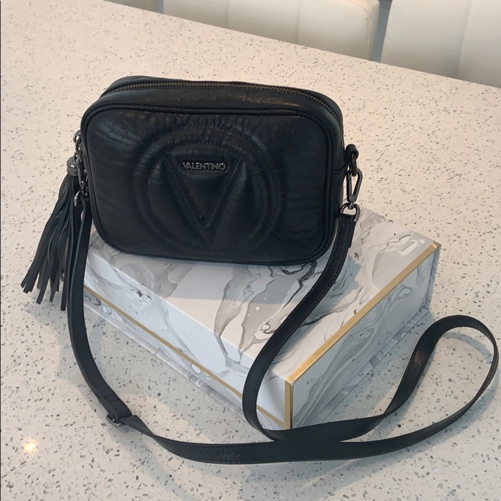 Valentino, Mario Valentino black crossbody bag
